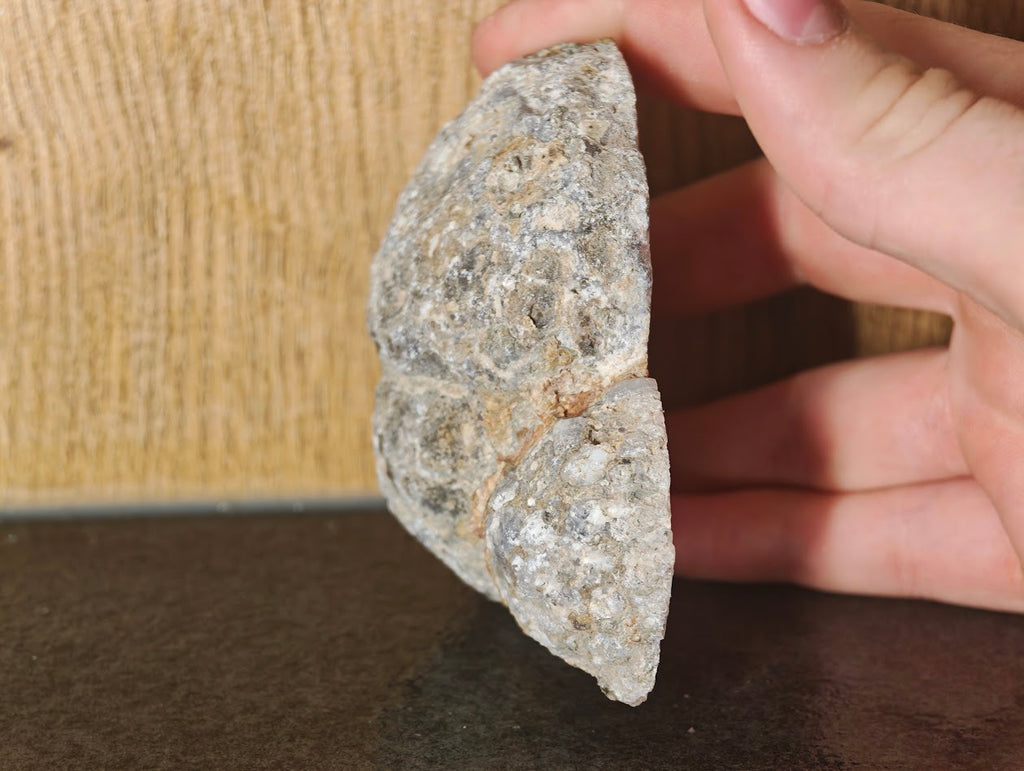 eine Hälfe von einer Geode Musterbild !!!!!!!!